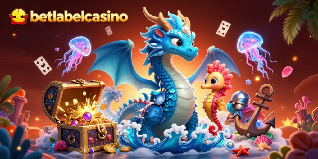 Experience the excitement at betlabelcasino with games surrounded by vibrant underwater elements and enchanting creatures.