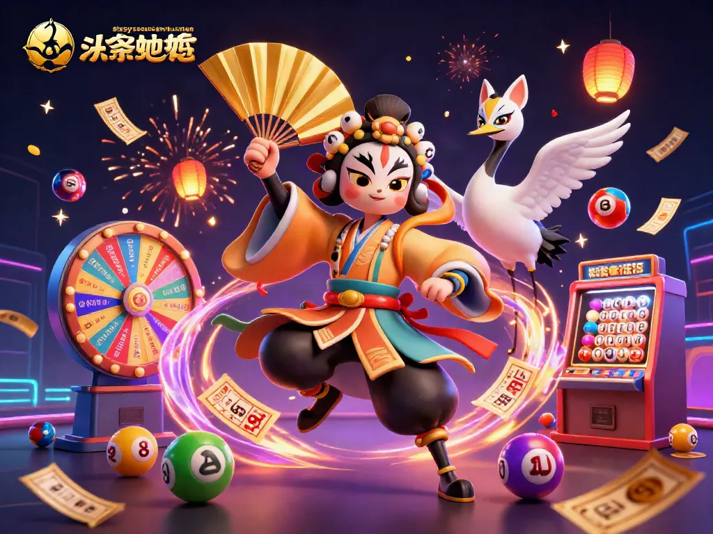 Sissyssouthernkitchen showcases a vibrant 3D casino scene with dynamic elements like colorful lottery balls and a golden bingo card.
